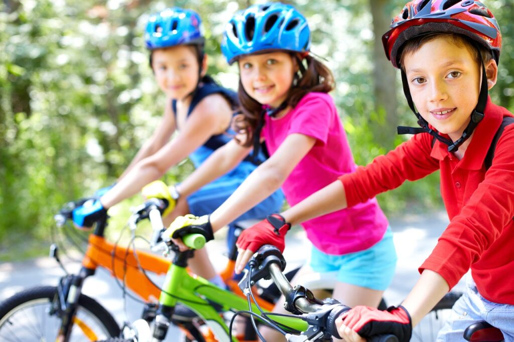 bike, children, cycling, passes, group of children, sport, cycling, cycling, cycling, cycling, cycling